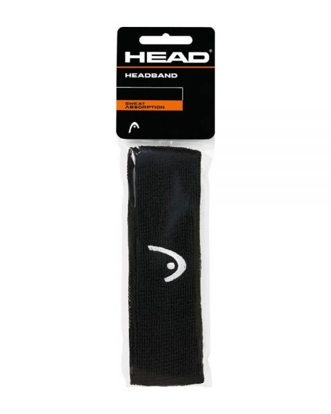 HEAD BAND HEAD LOGO BLACK