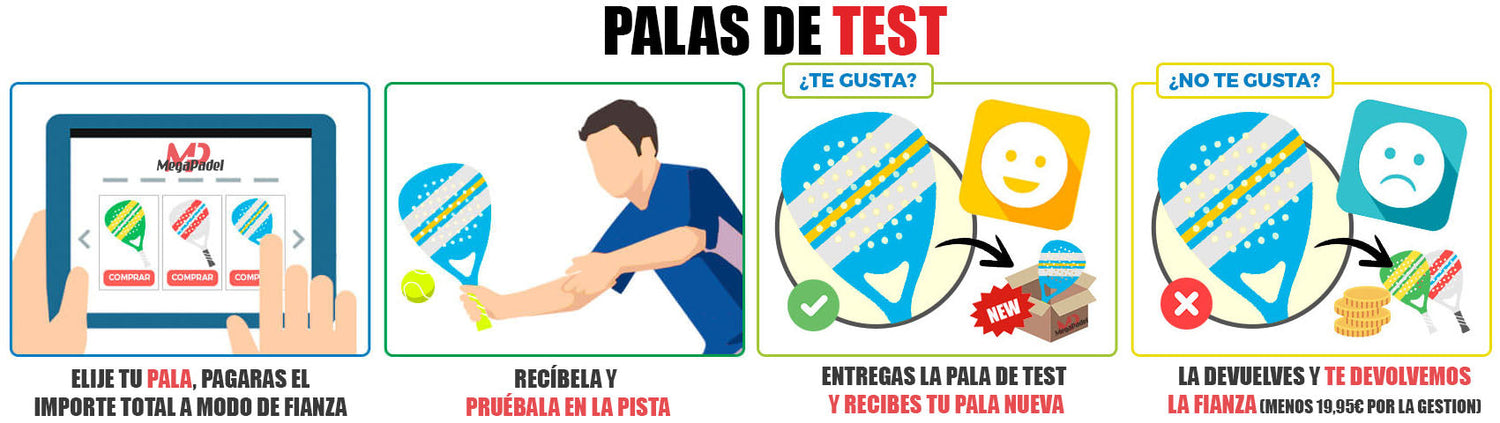 Palas de Test