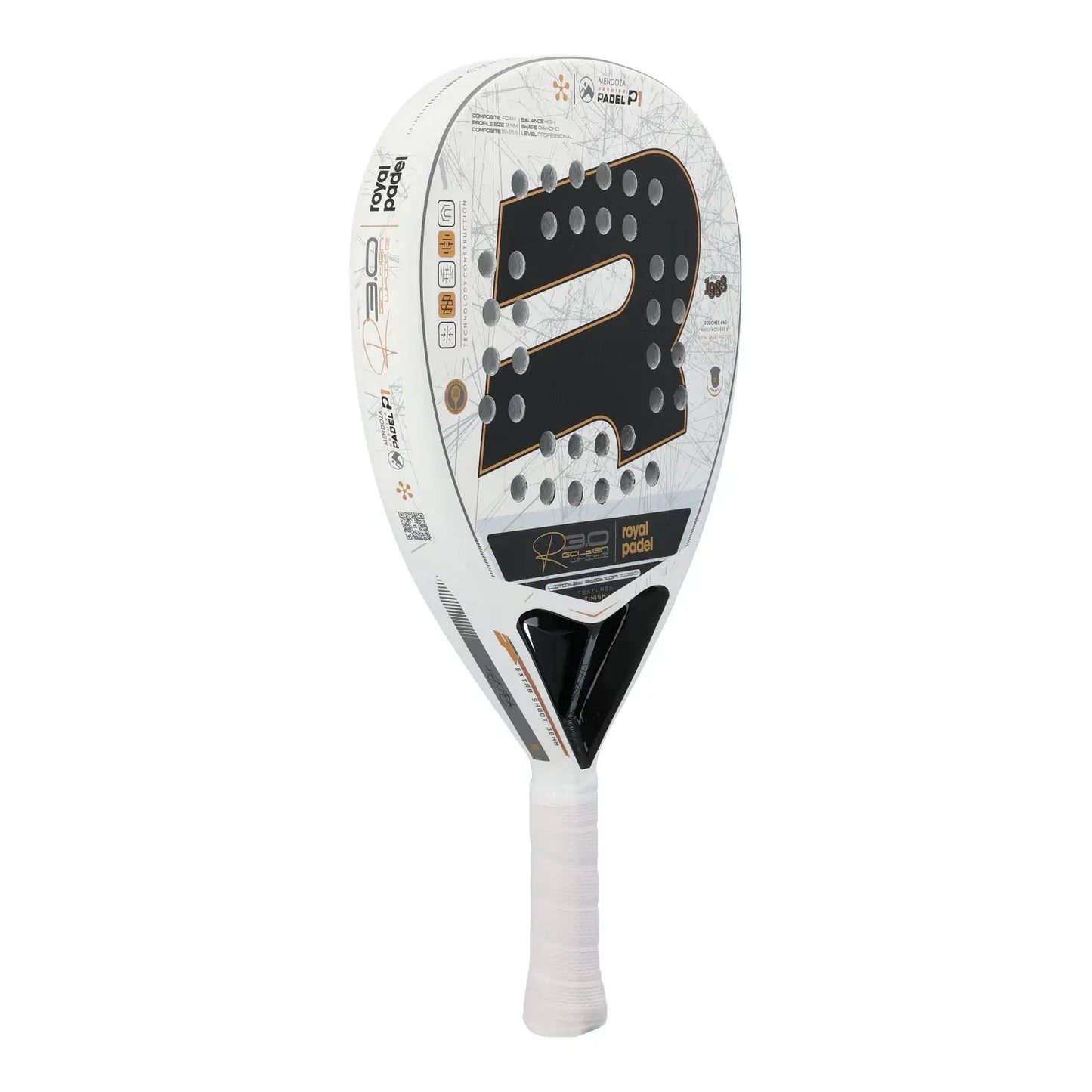 ROYAL PADEL R30 GOLDEN WHITE PREMIER MENDOZA