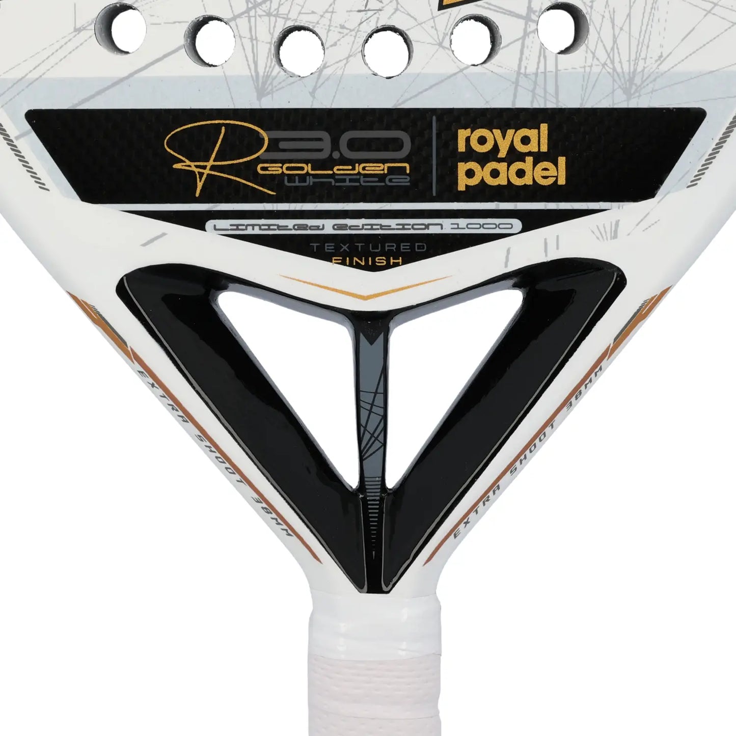 ROYAL PADEL R30 GOLDEN WHITE PREMIER MENDOZA