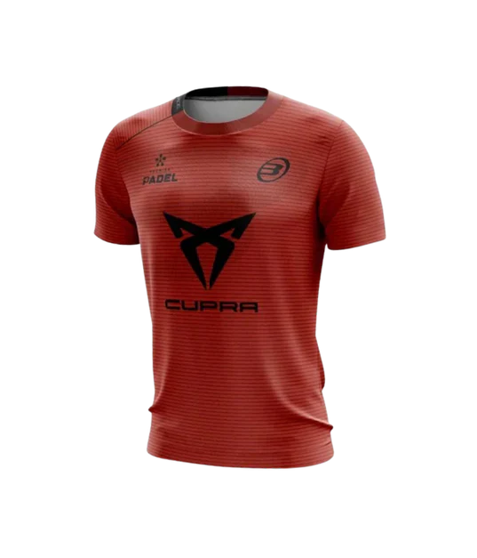 Camiseta Bullpadel UNALE CH Naranja/Arcilla 2024