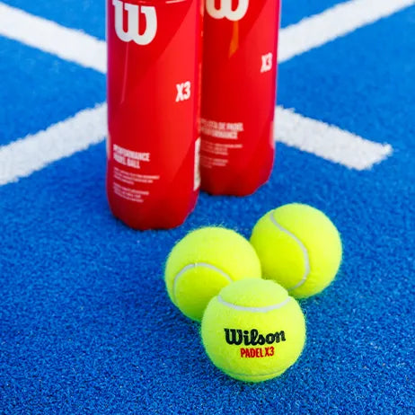 PACK PELOTAS WILSON - 3 BOTES DE 3 BOLAS