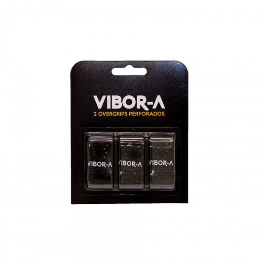 BLISTER 3 OVERGRIPS PRO VIBOR-A PERFORADO - The King Of Padel