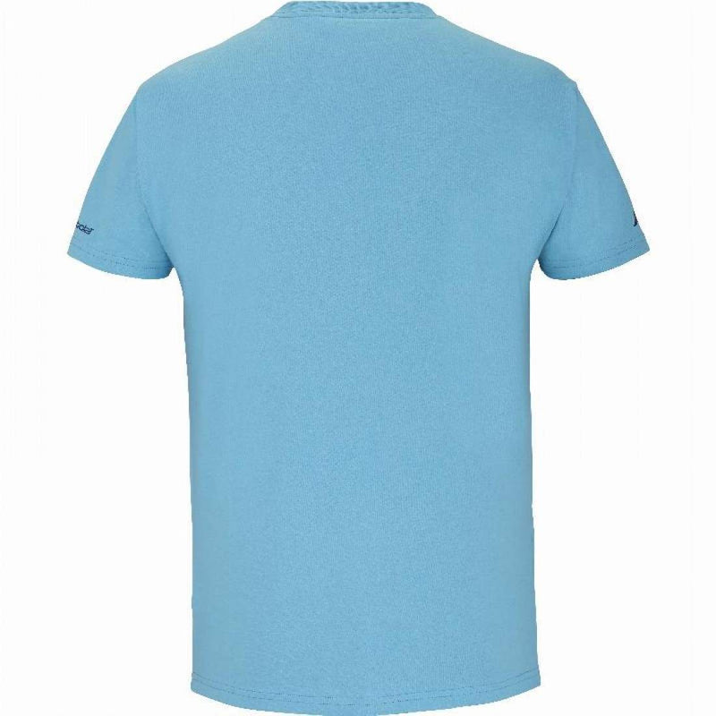 Babolat Juan Lebron Cotton T-shirt Cyan Blue