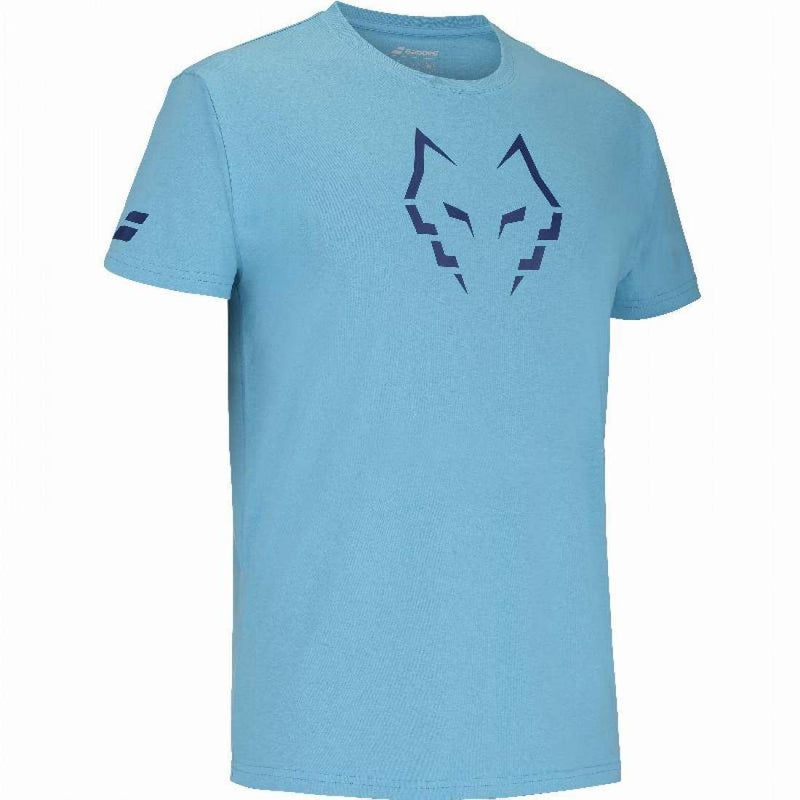 Camiseta Babolat Juan Lebron Algodon Azul Cian