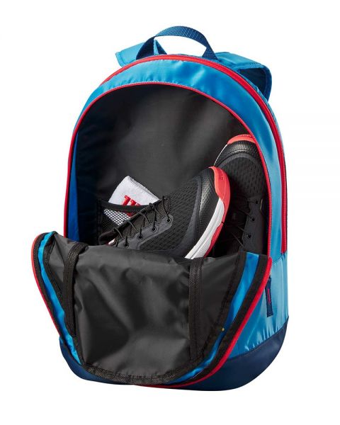 WILSON BLUE BACKPACK JUNIOR PADEL BAG