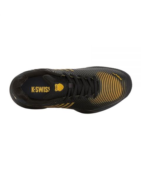 KSWISS HYPERCOURT EXPRESS 2 BLACK AND YELLOW SNEAKERS