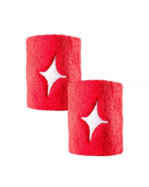 STAVIE RED STAR WRISTBAND PACK 2 