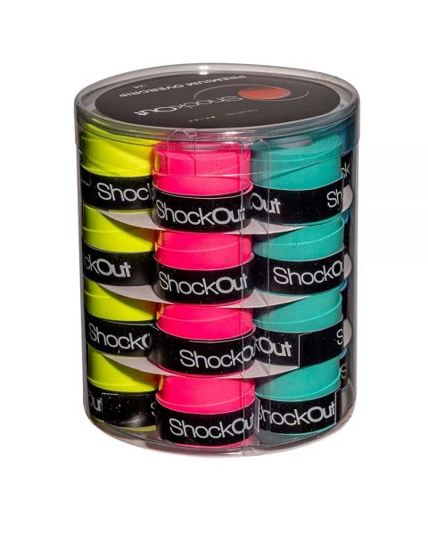 SHOCKOUT X24 OVERGRIPS PREMIUM MULTICOLOR SMOOTH DRUM