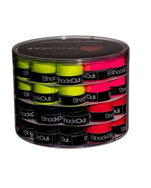 TAMBOR SHOCKOUT X60 OVERGRIPS LISOS PREMIUM MULTICOLOR