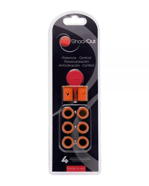 ANTIVIBRADOR SHOCKOUT NARANJA - The King Of Padel