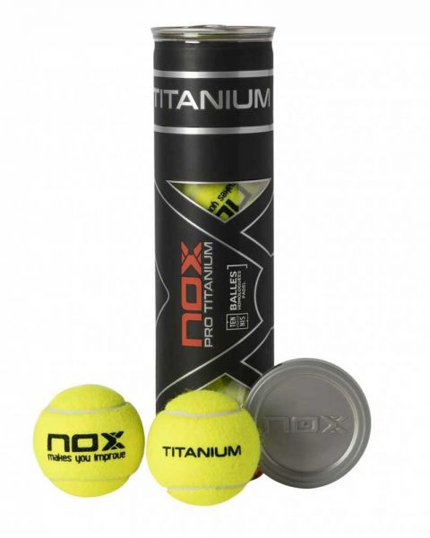 NOX DRAWER 24 CANS OF 4 PRO TITANIUM BALLS