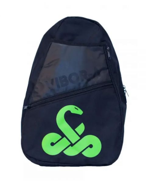 VIBOR-A RAINBOW FLUORESCENT GREEN SHOULDER BAG 