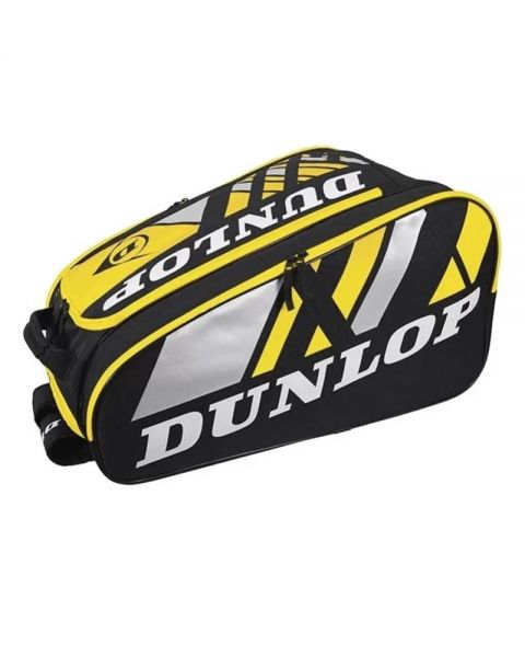 DUNLOP PRO SERIES BLACK YELLOW RACKET BAG 