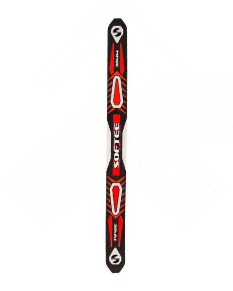 PROTECTOR SOFTEE PADEL GEOMETRÍA ROJO
