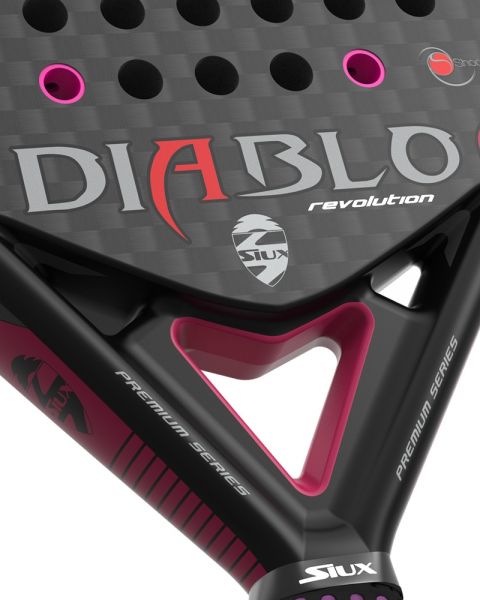 SIUX DIABLO REVOLUTION 12K FUCSIA - The King Of Padel