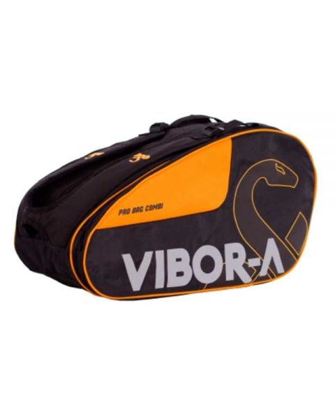 VIBORA PRO COMBI BLACK ORANGE PALETERO 