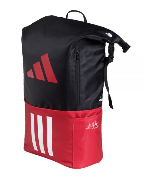 MOCHILA ADIDAS MULTIGAME 3.2 NEGRO ROJO