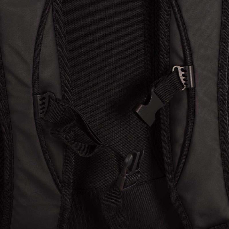 BLACK CROWN URUS BLACK BACKPACK 