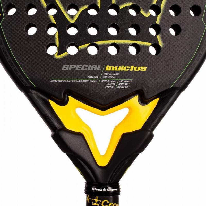 Black Crown Special Invictus 2025 racket 