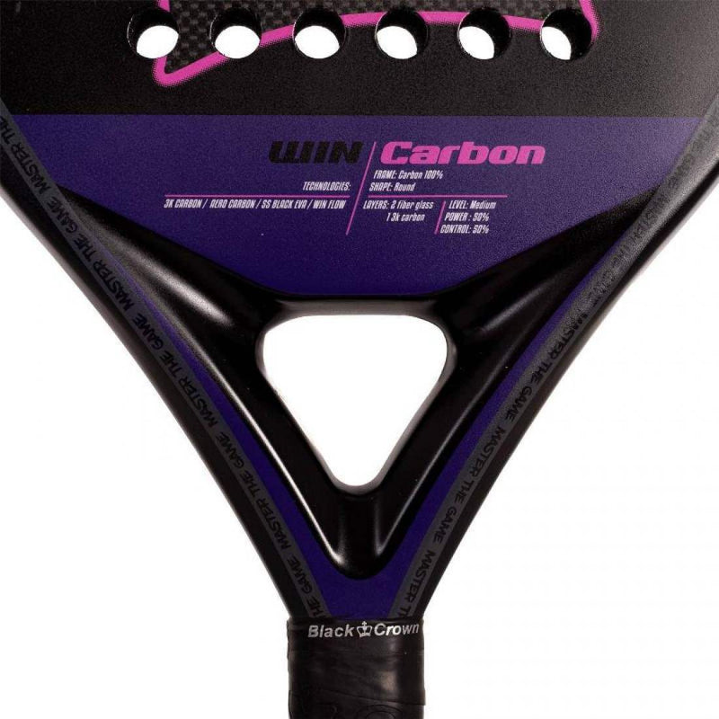 Black Crown Win Carbon 2025 Racquet 