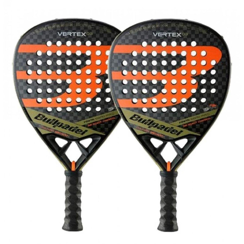 Bullpadel Tello Chingotto Vertex 03 X2 Racquet Pack