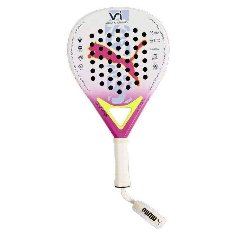 Puma Victoria Iglesias Solar Attack racket 