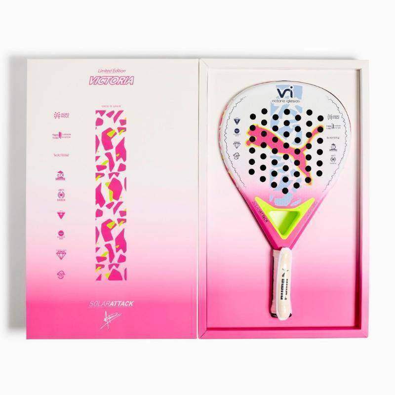 Puma Victoria Iglesias Solar Attack racket 