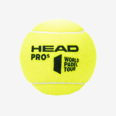 HEAD PADEL PRO S BALLS - BOX OF 24 CANS